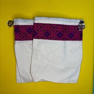 Tory Burch Drawstring Dust Bags Set